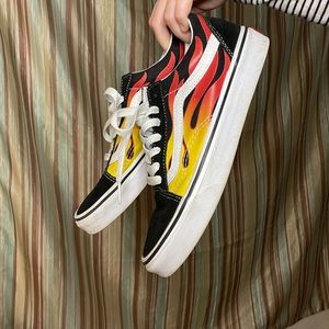 Flame old skool VANS